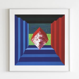 Giclée – Μεταξοτυπία έργου της εικαστικού Όπυς Ζούνη. Εκτύπωση Απόλυτο.